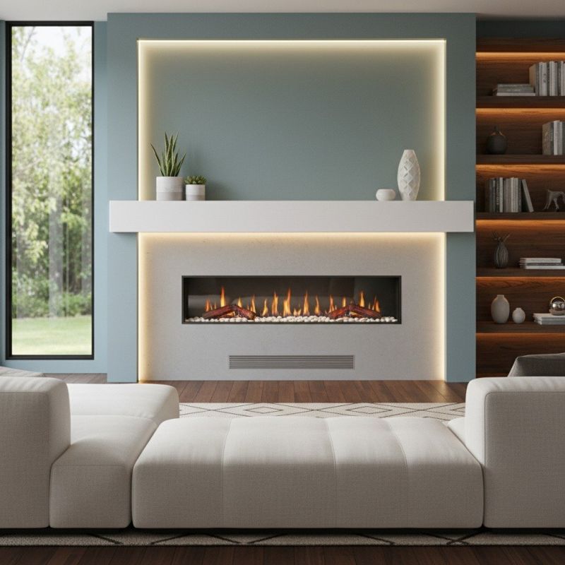 Fireplace Shelves Installation