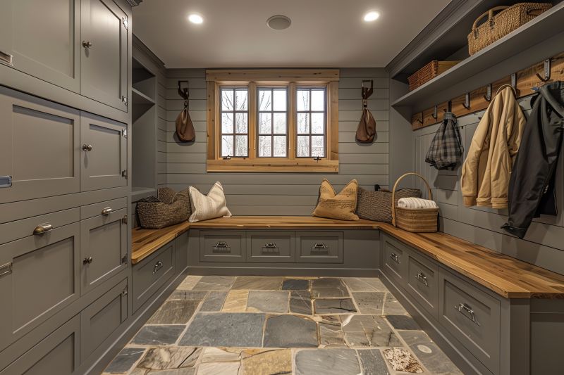 Mudroom Carpentry Installation