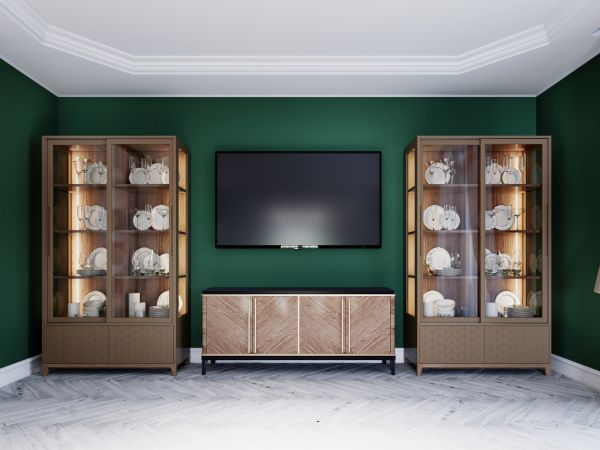 Built In Tv Cabinetry in Andover