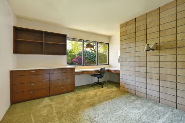 Built In Desk Installation in Andover